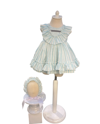 JESUSITO CON CUBRE PAÑAL LINEAS AQUA