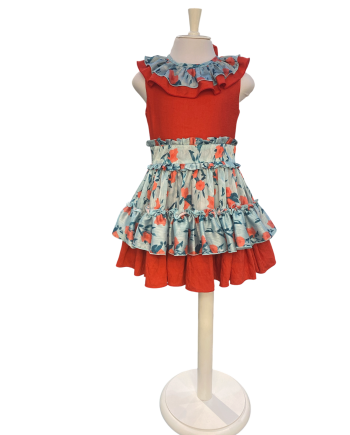 VESTIDO ESTAMP FLORES SIN MANGAS