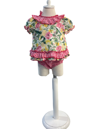 JESUSITO CON CUBRE PAÑAL ESTAMP LIMONES