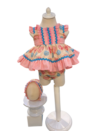 JESUSITO CAPOTA Y BRAGUITA ESTAMP PIRULETAS