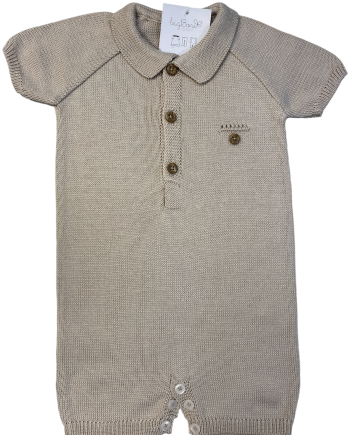 Pelele punto cuello polo TIGRIS