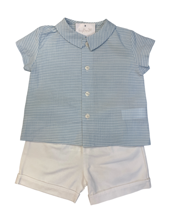 Camisa algodón y pantalon corto LIMONATA SEERSUKER
